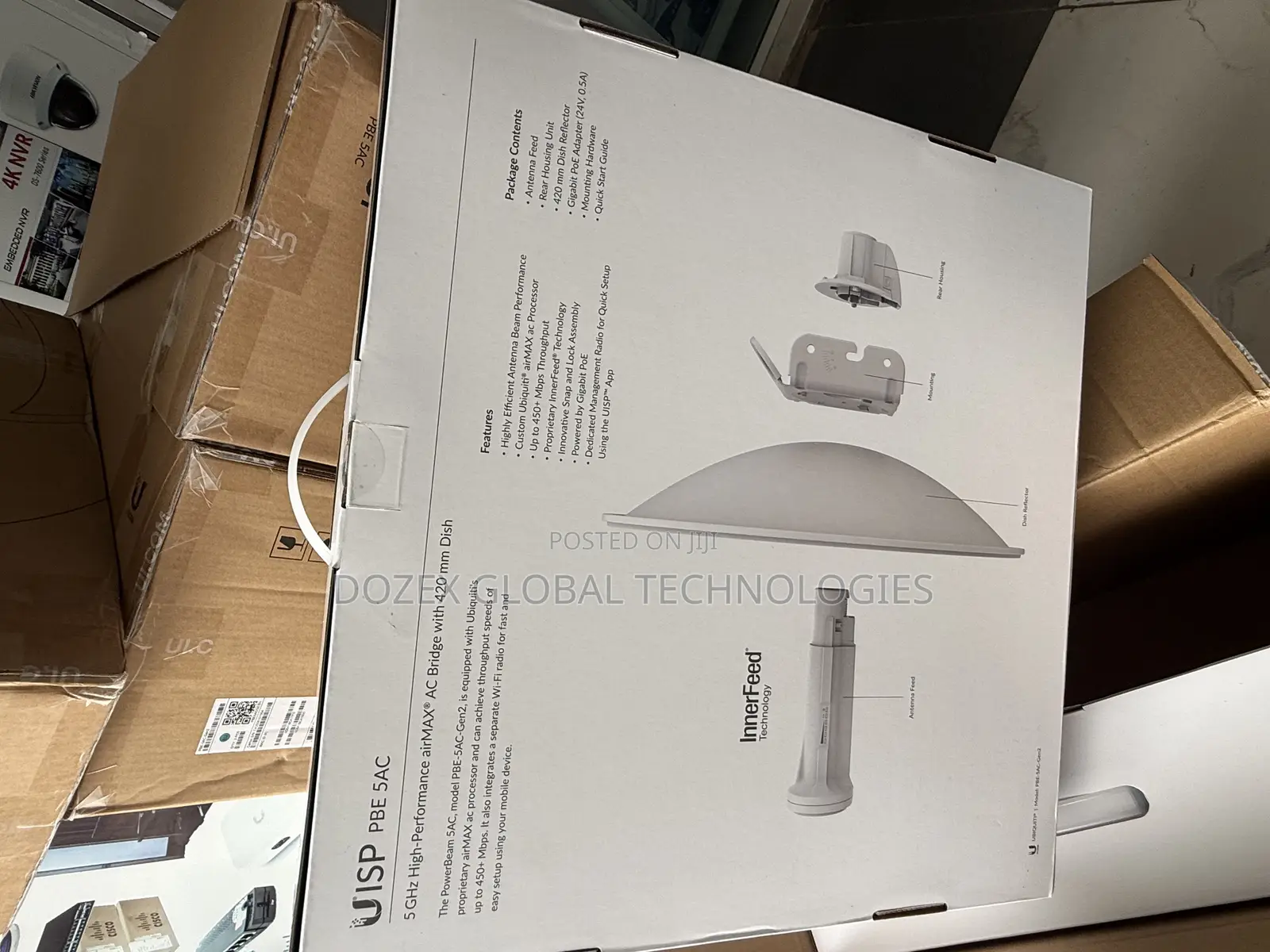 Power Beam 5ac Gen Airmax Ac Bridge With 420mm Dish
