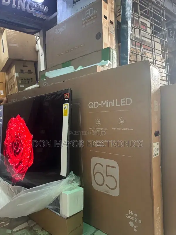 Tcl 65inches Qd- Mini Qled Android 4k Tv 65c6ks