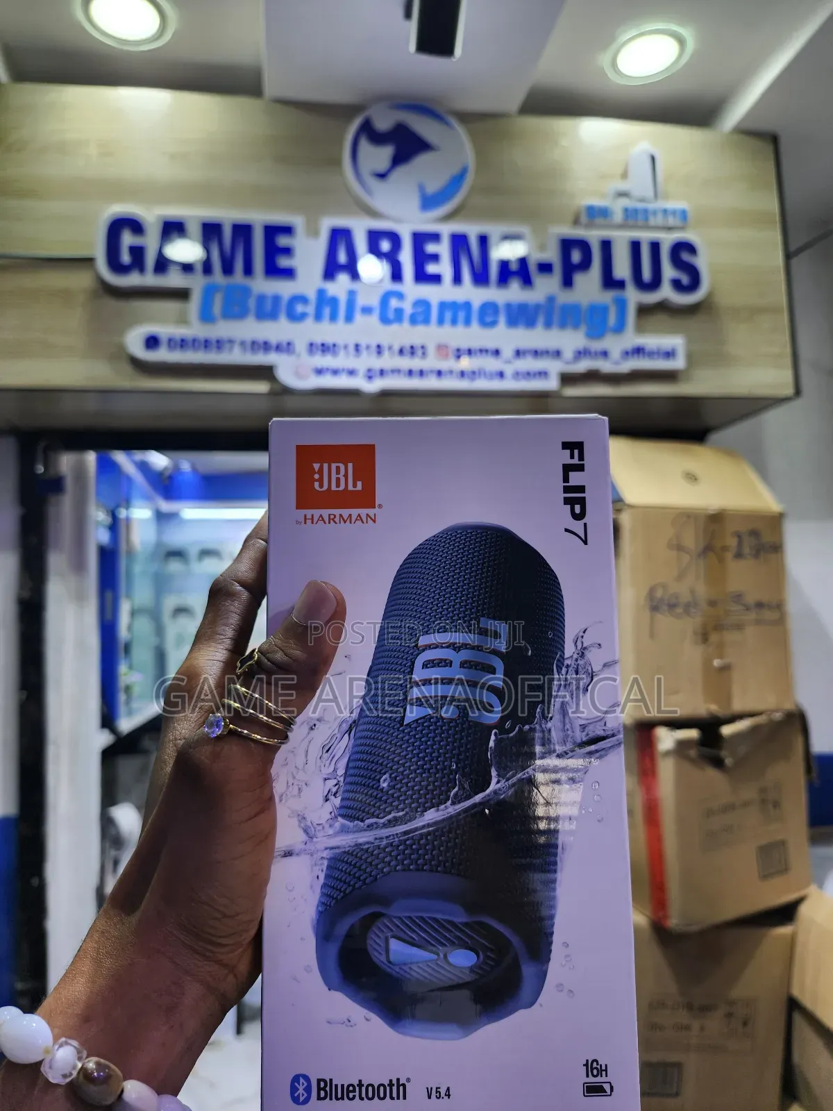 JBL Flip 7 – Powerful Wireless Speaker With Deep Bass