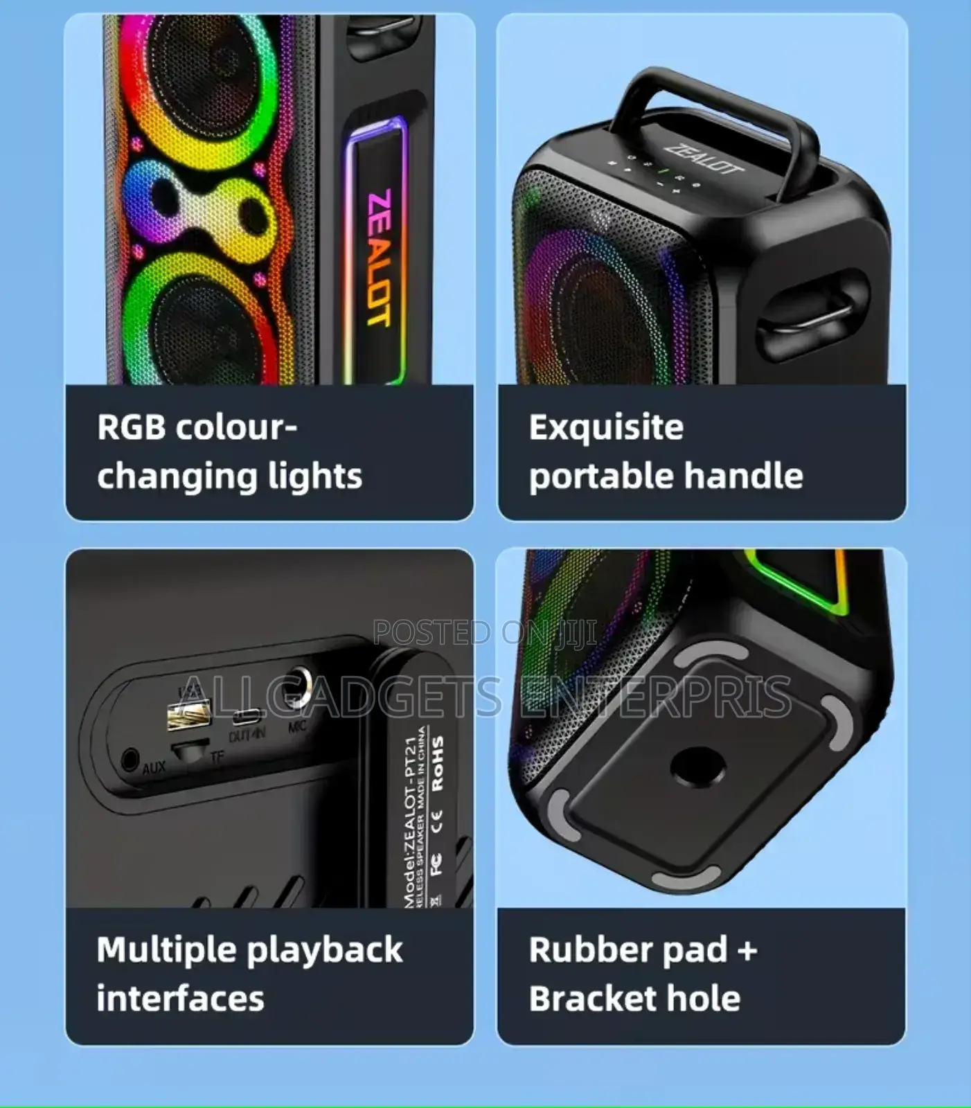Zealot Pt21 Party Box 200w