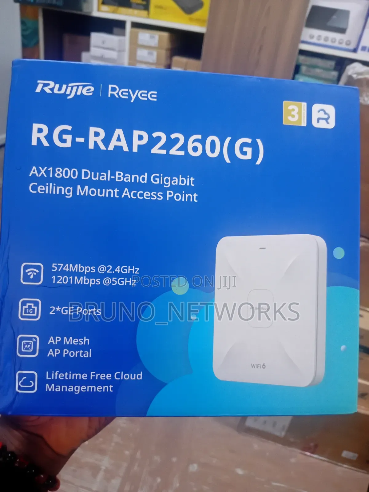 Ruijie | Reyee Rg-Rap2260 || Ax1800 Dual-Band Gigabit Ceiling Mount