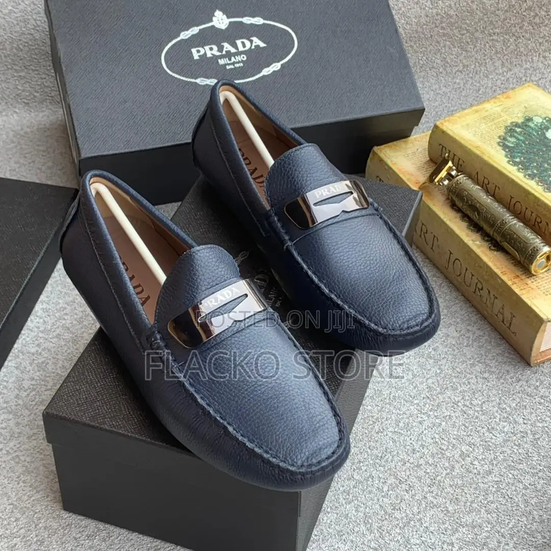 Original Prada Drivers Loafers Shoes