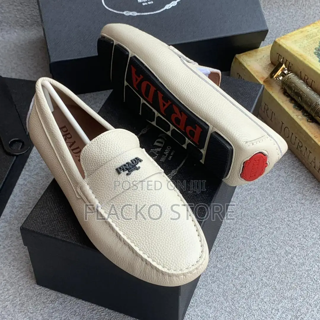 Original Prada Drivers Loafers Shoes