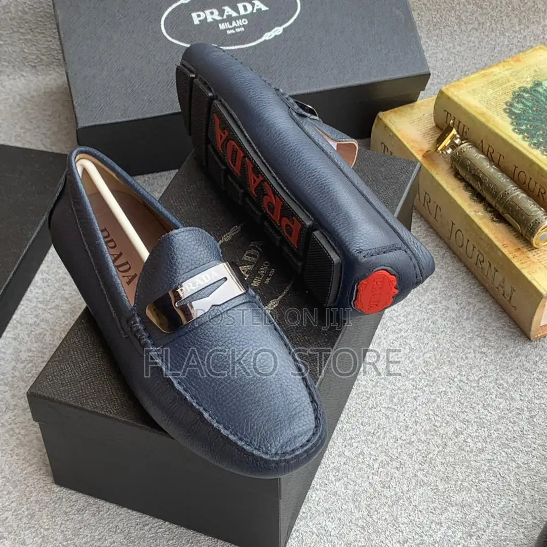 Original Prada Drivers Loafers Shoes