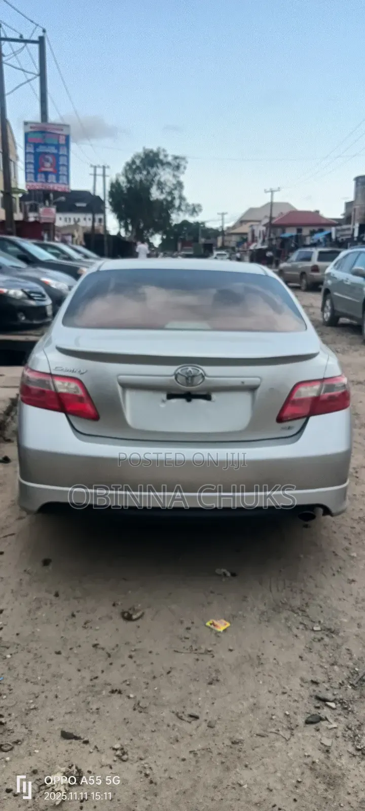 Toyota Camry 2.4 XLE 2008 Silver
