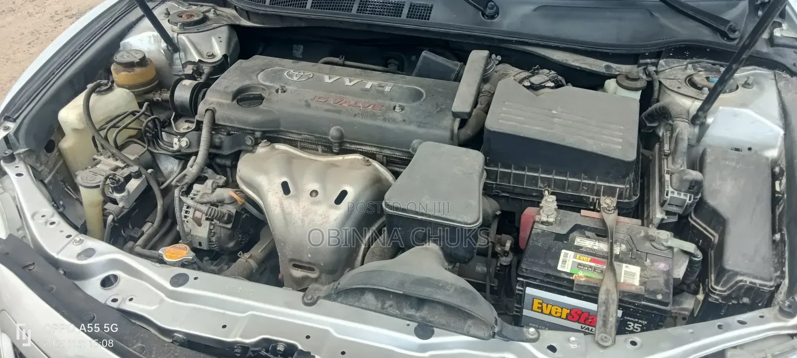 Toyota Camry 2.4 XLE 2008 Silver