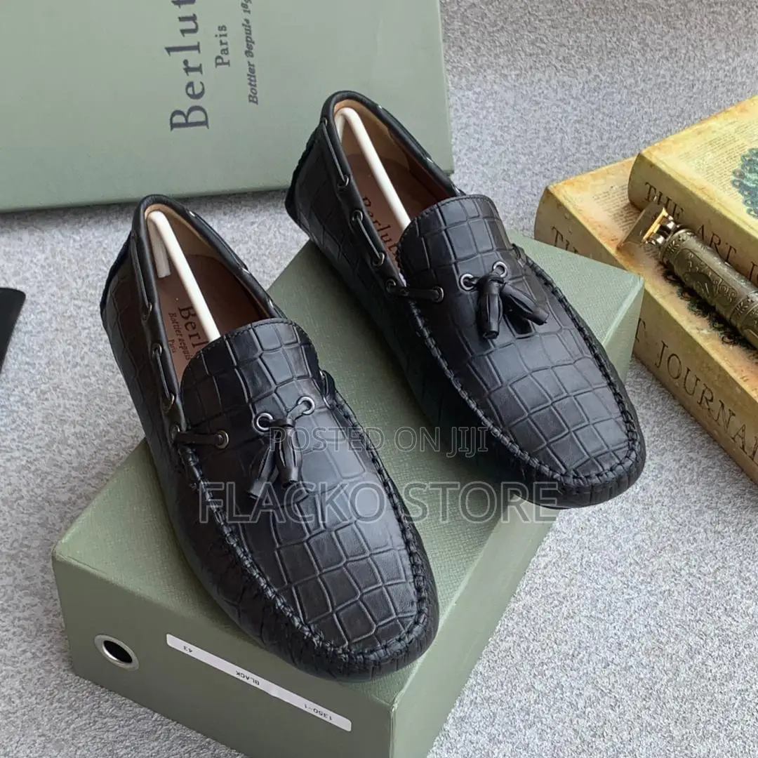 Original Berluti Drivers Loafers Shoes