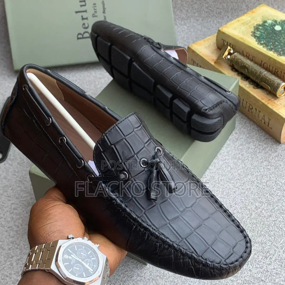 Original Berluti Drivers Loafers Shoes