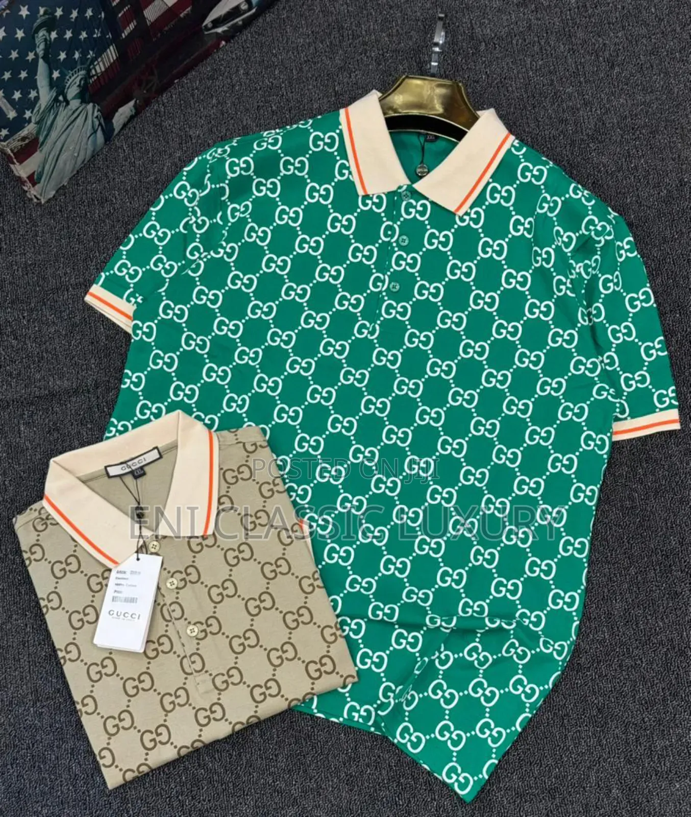 Pure Quality Luxury Men's T-shirts Gucci Well Banded