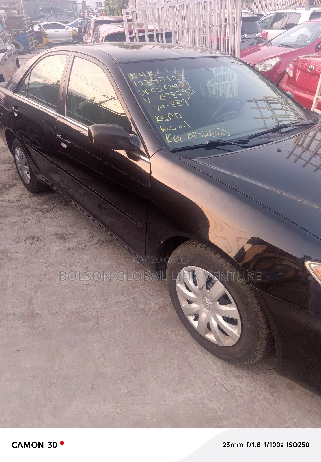 Toyota Camry LE 4dr Sedan (2.4L 4cyl 5A) 2005 Black