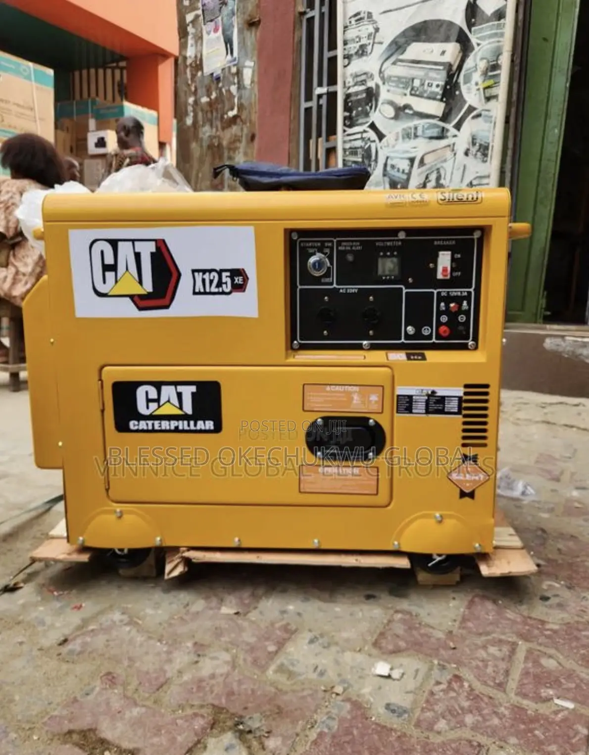 12.5kva Direct Cat Soundproof Diesel Generator