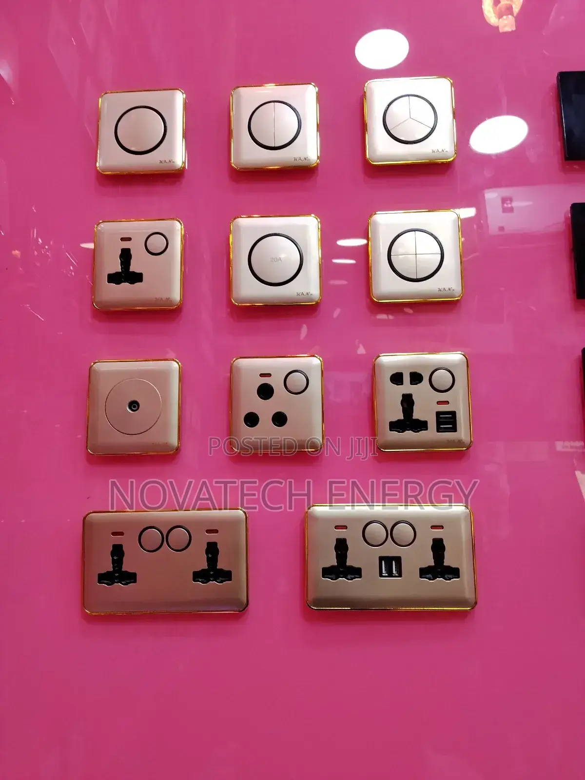 All Modern Designs of Quality Switches and Sockets