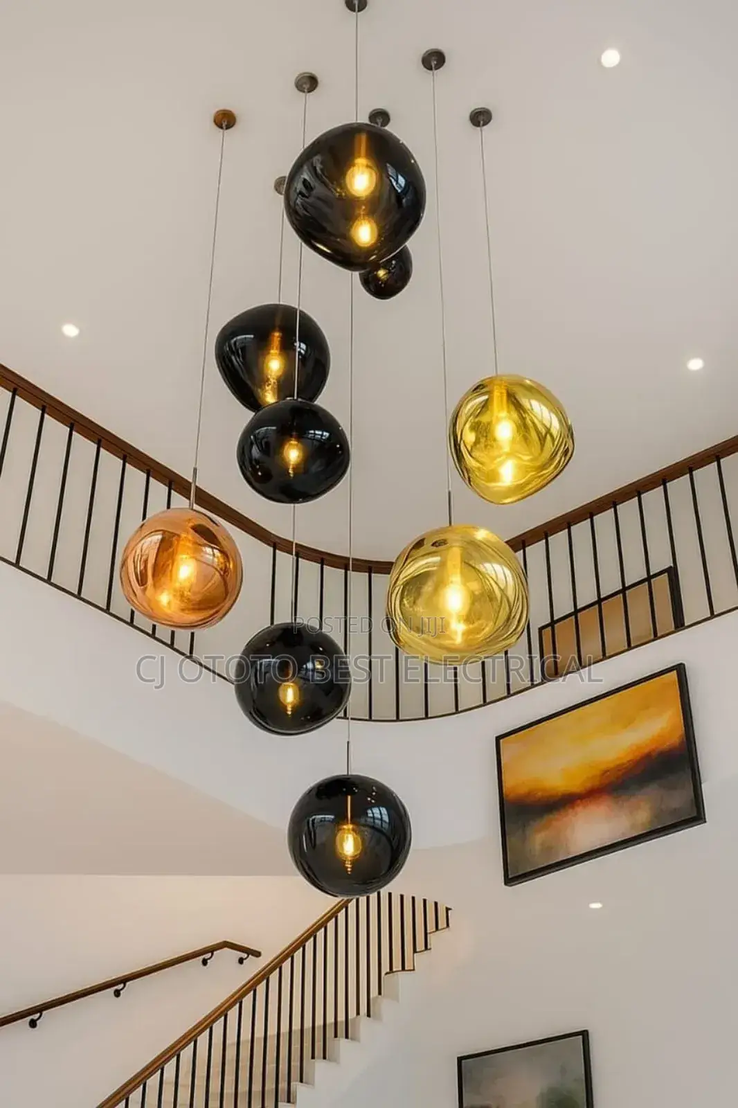 Luxury Single Pendant Light All Colors Available as You Seen