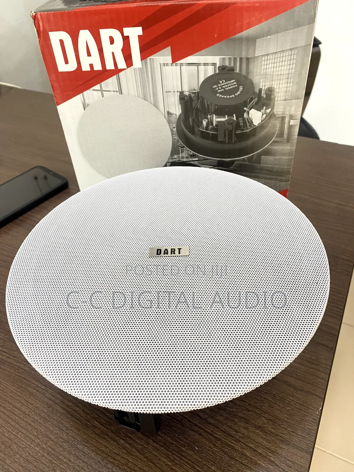 Dart 40watt Watt Frameless Ceiling Speaker
