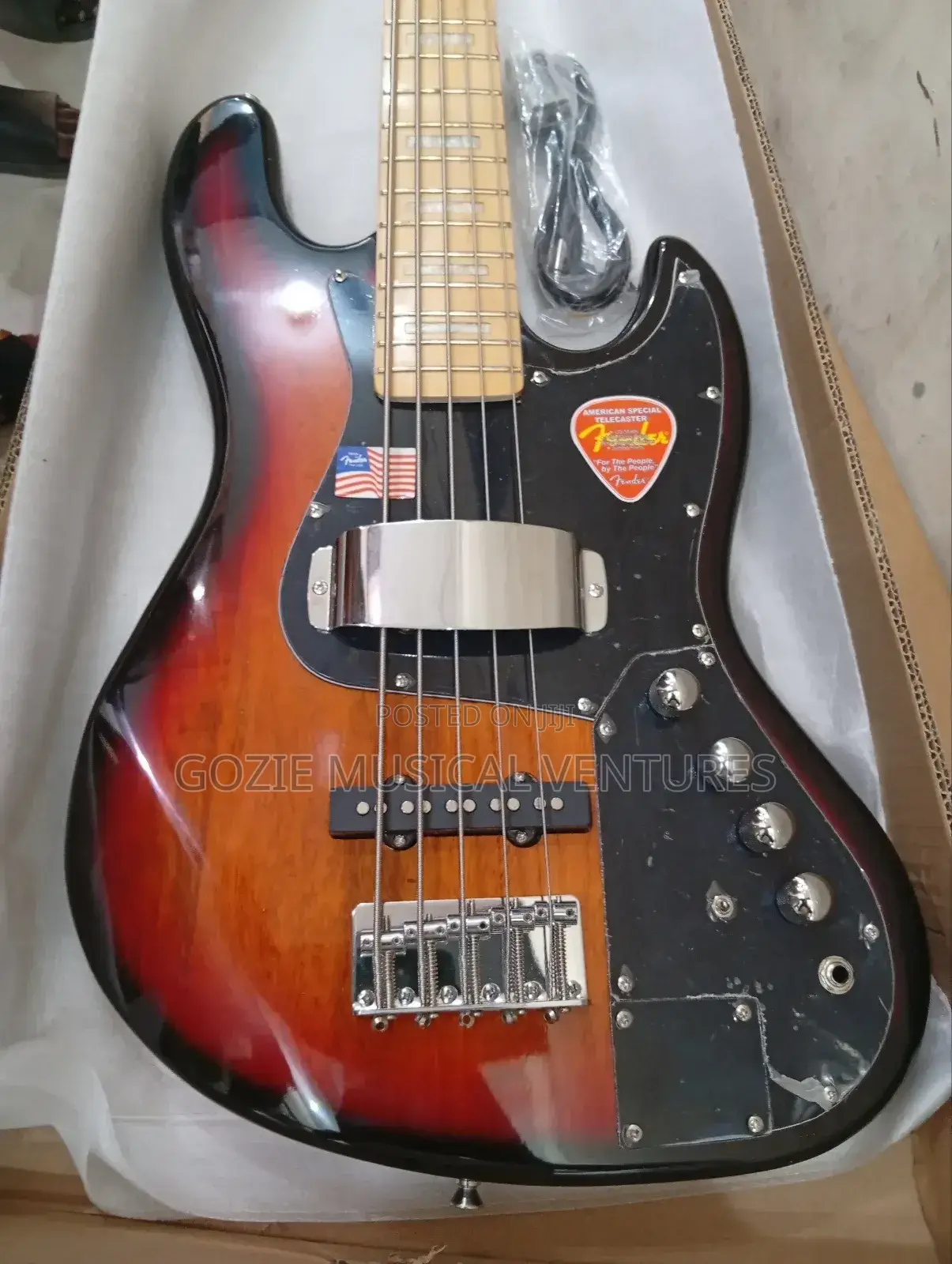 Fender Squeir Five String Active Bass Guitar