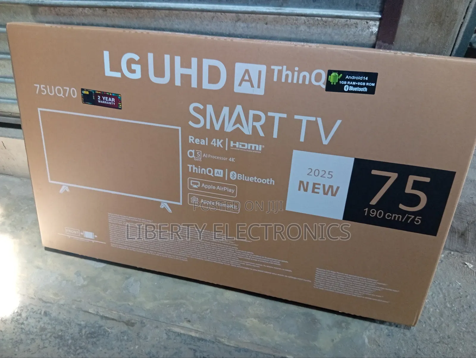 J Lg 75 Inches Smart Tv Frameless