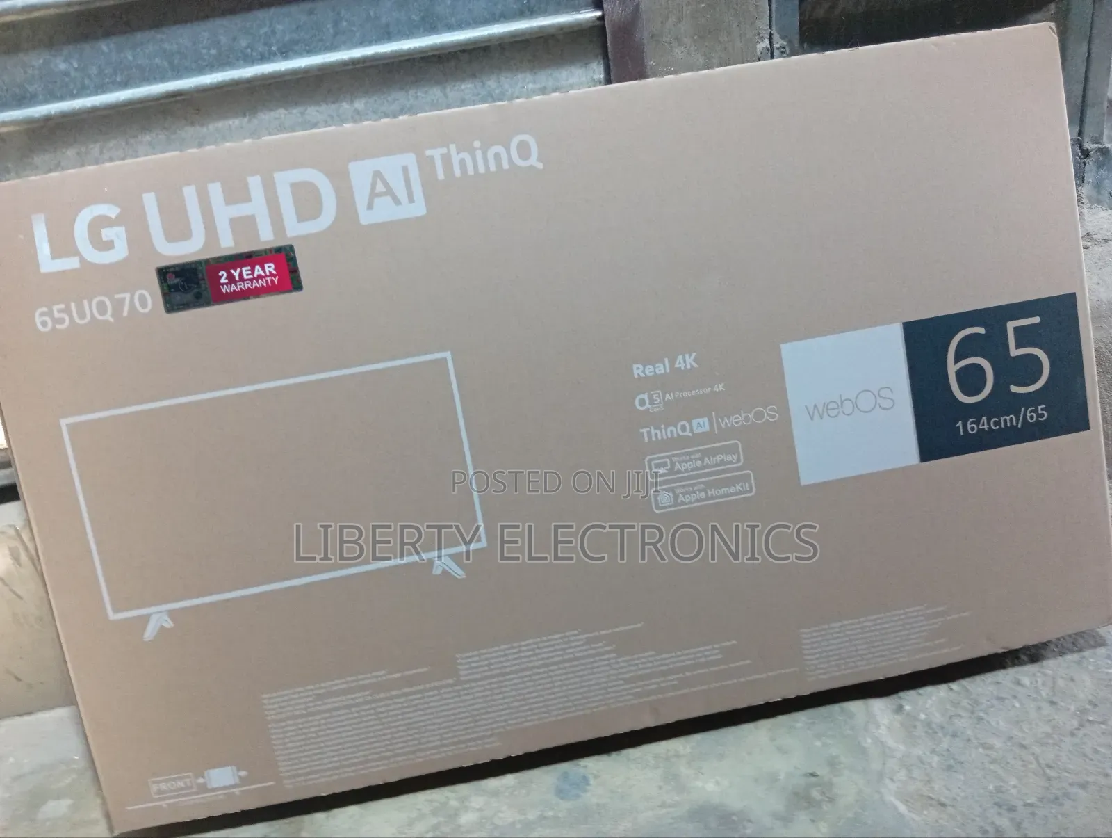 T Lg 65 Inches Smart Tv Uq70