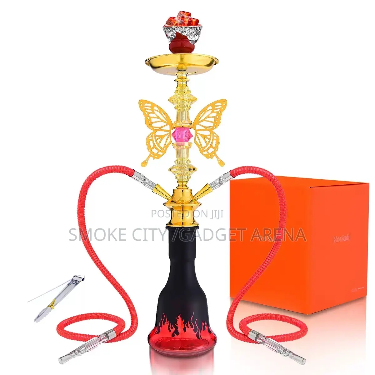 Double and Single Hose Classic Hookah Shisha Pot