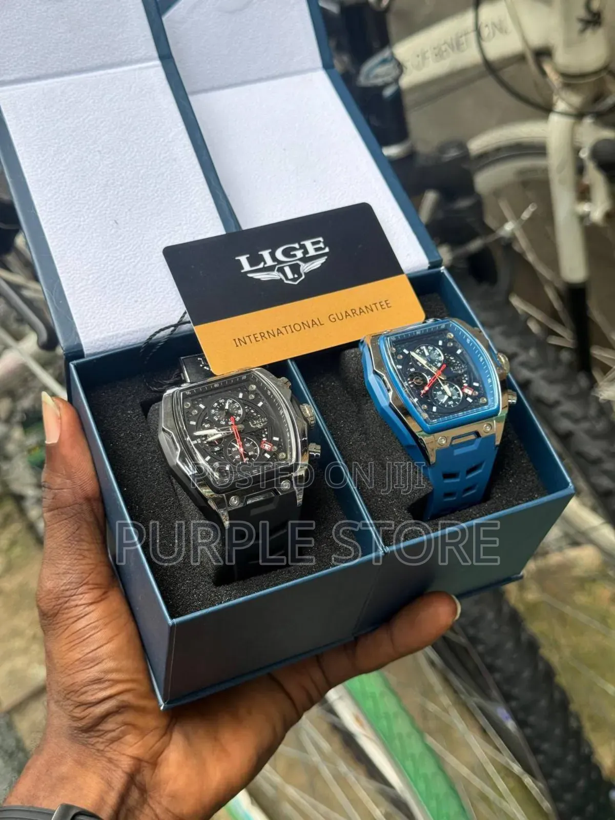 Lige Chronograph Quality Wristwatches