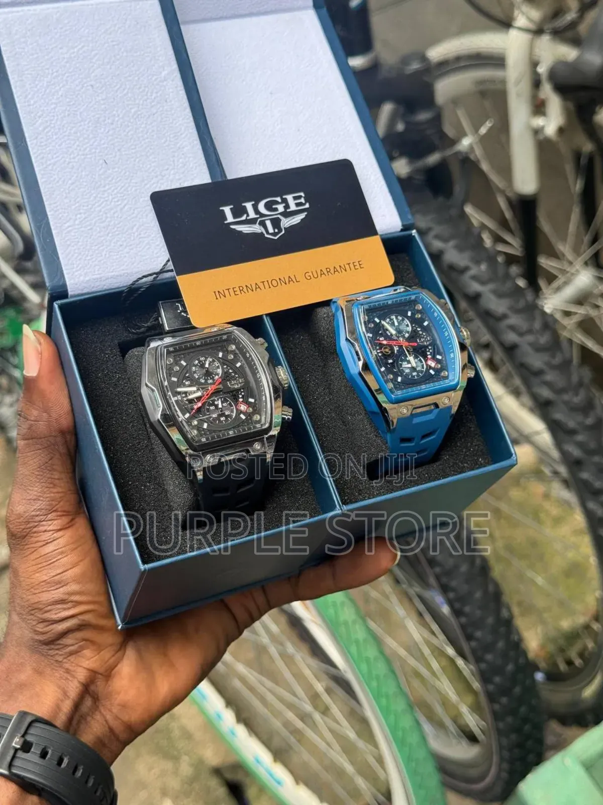 Lige Chronograph Quality Wristwatches