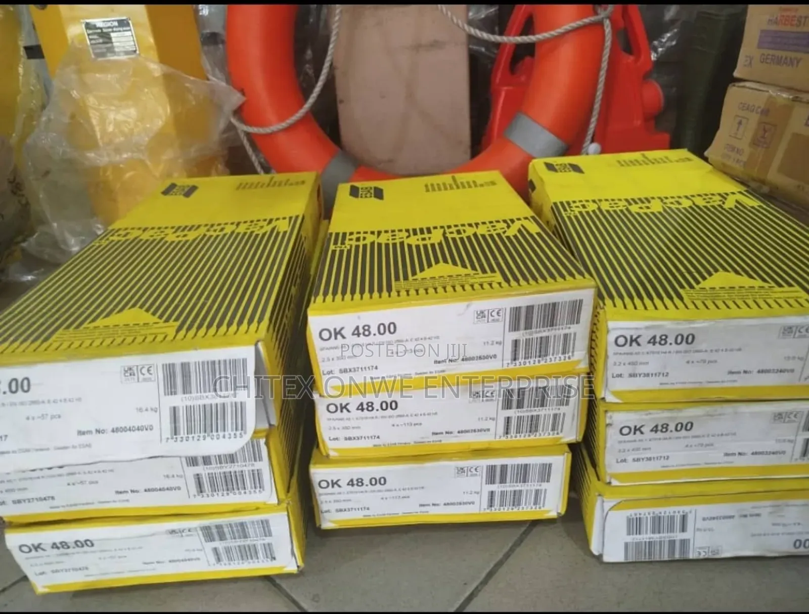 Esab Ok 48.00 Welding Electrodes