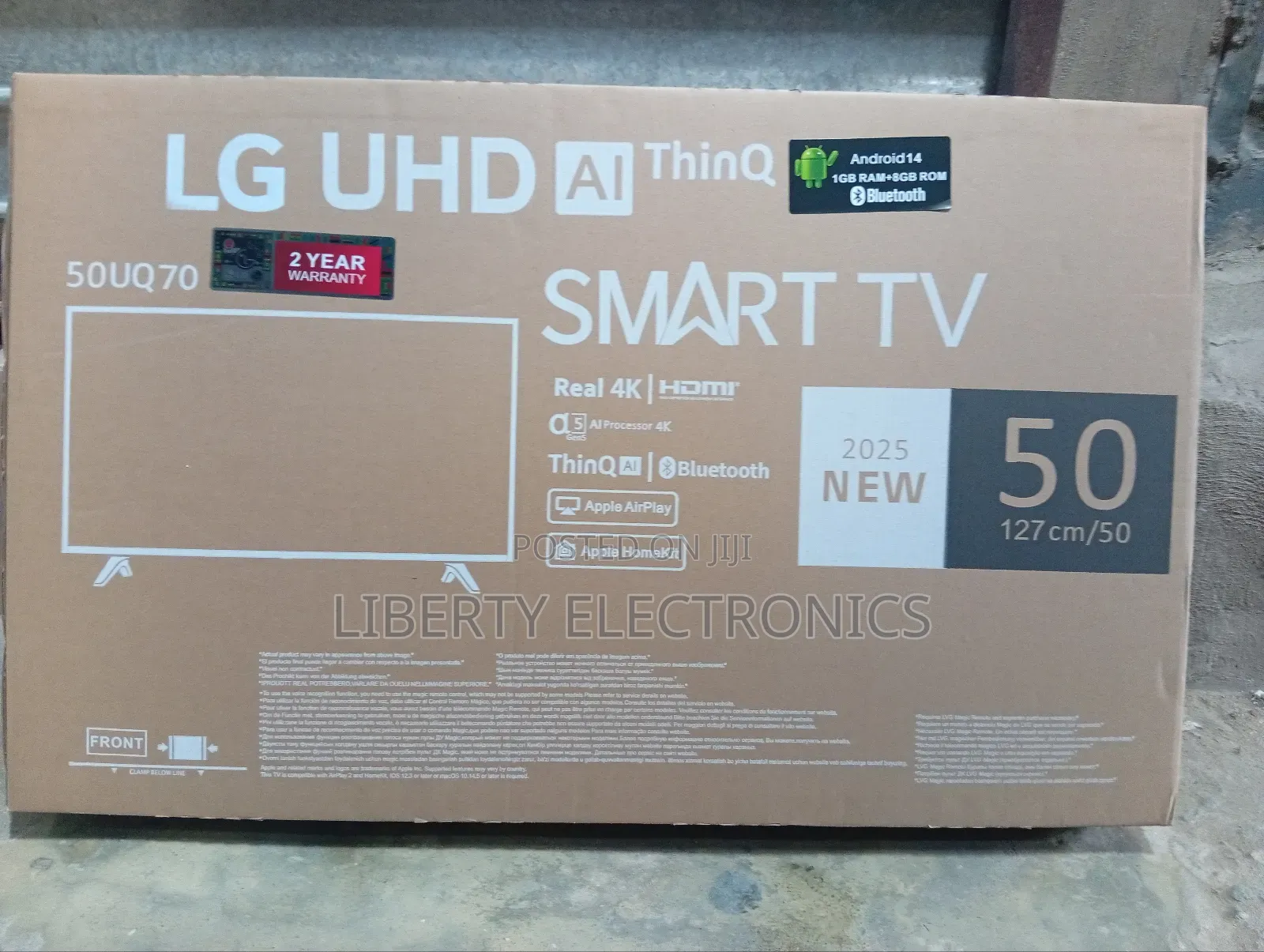 Lg 50 Inches Smart Tv Thinq Tv