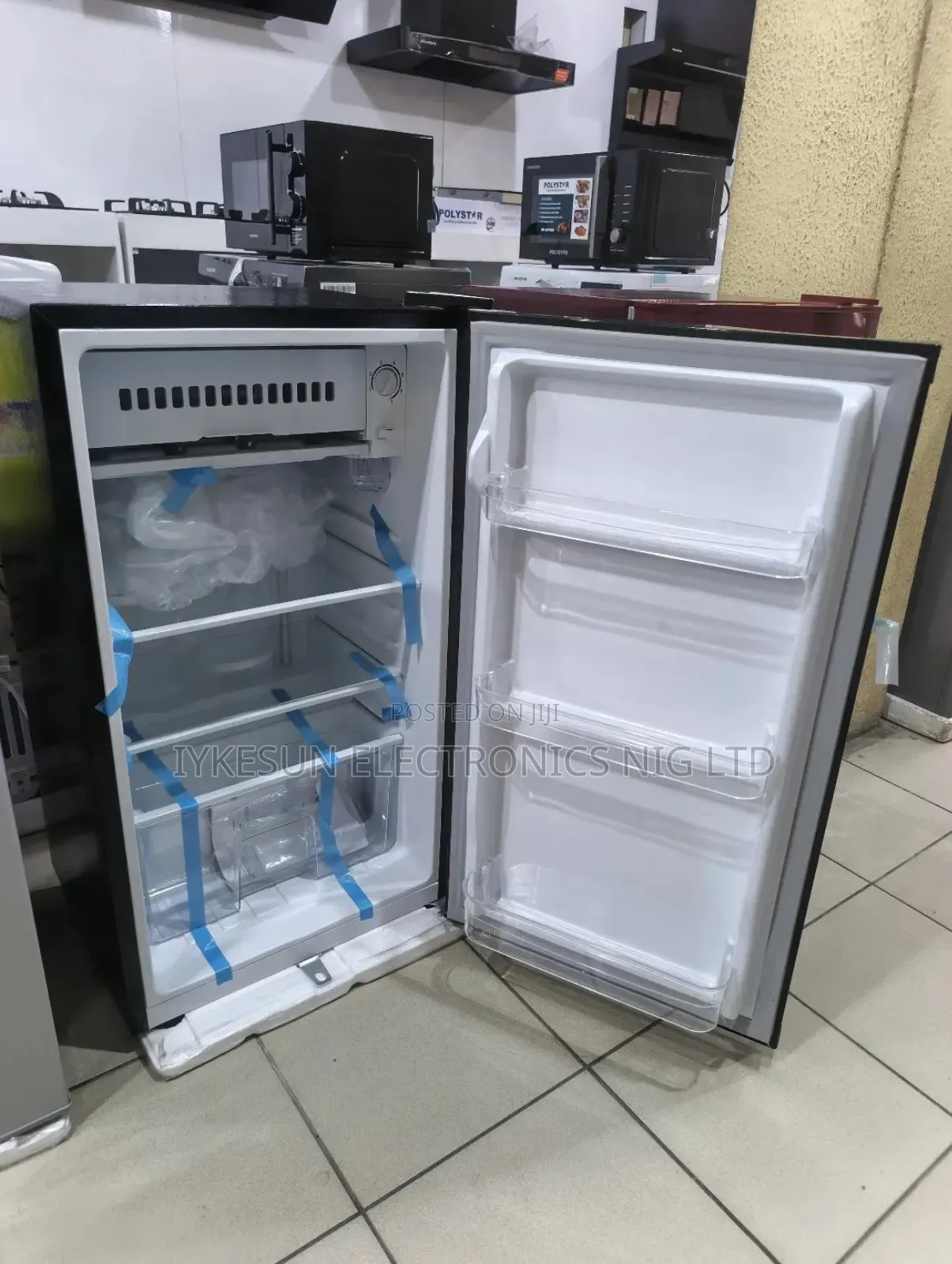 Original Polystar Black Table Top Inverter Fridge Freezer 100%Copper