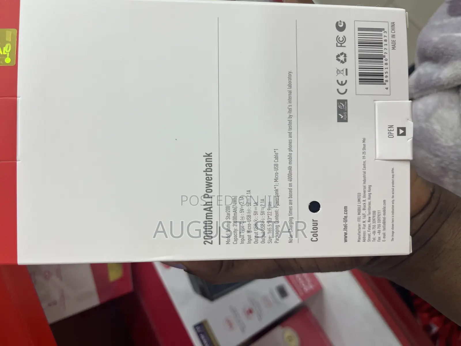 Itel Power Bank