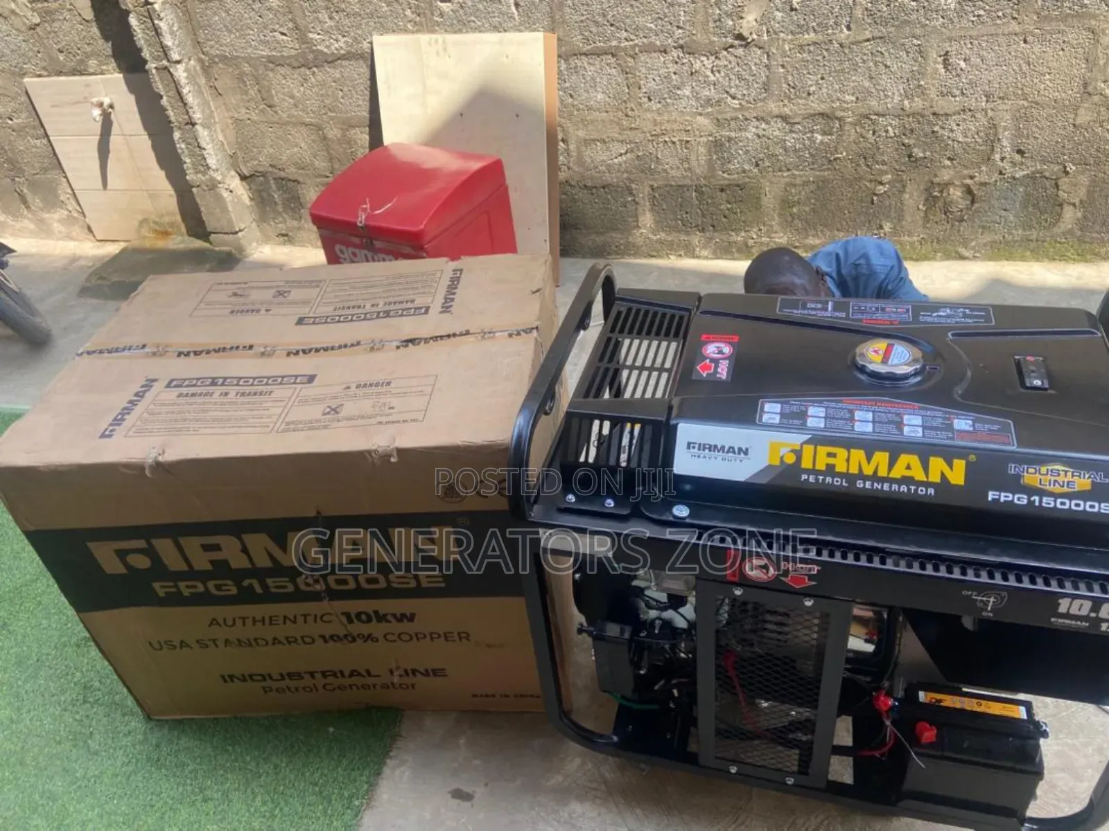 Fgp15000se of the Firman 10kva Soundproof Petrol Generator