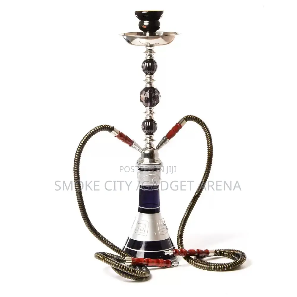 Quality and Classic Long Double Hose Hookah Shisha Pot Available