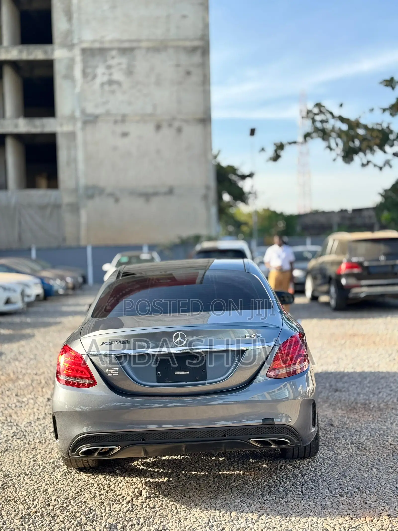 Mercedes-Benz C43 4Matic Sedan AWD (3.0L V6 9AM) 2017 Gray