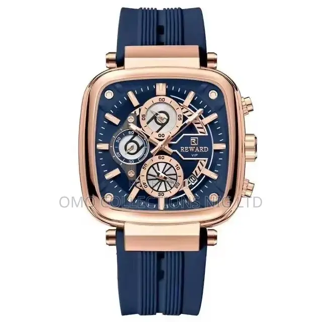 Luxury Reward V.I.P Chronograph Rubber Watch – Bold And Stylish