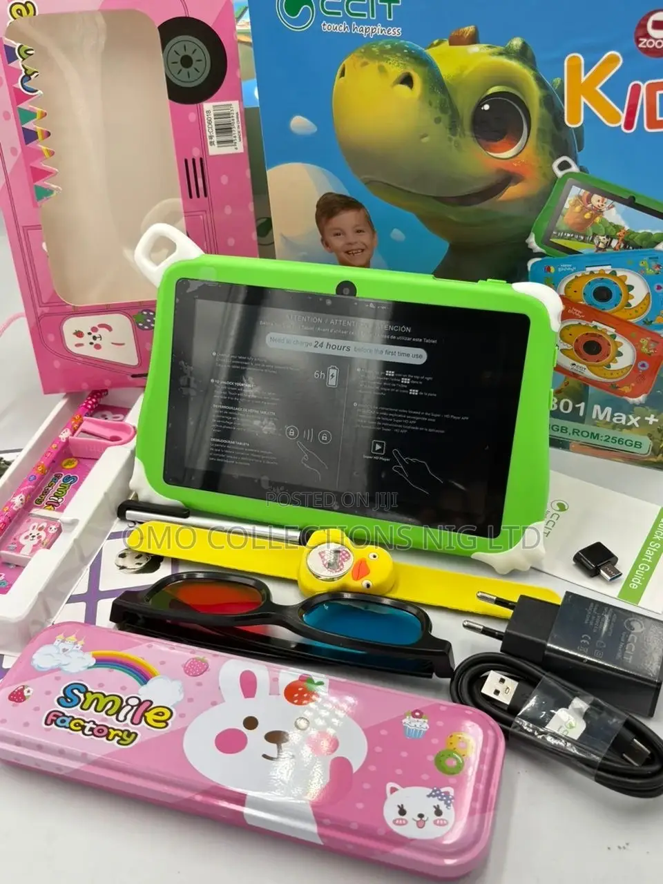 Kt301 Max+ Smart Kids Tablet With Free Gifts - For Fun and Creativity