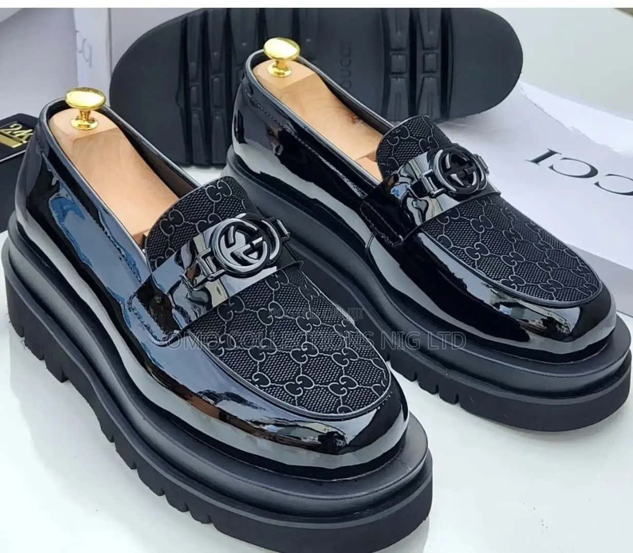 Luxury Louis Vuitton Monogram Men’S Shoes – New With Box