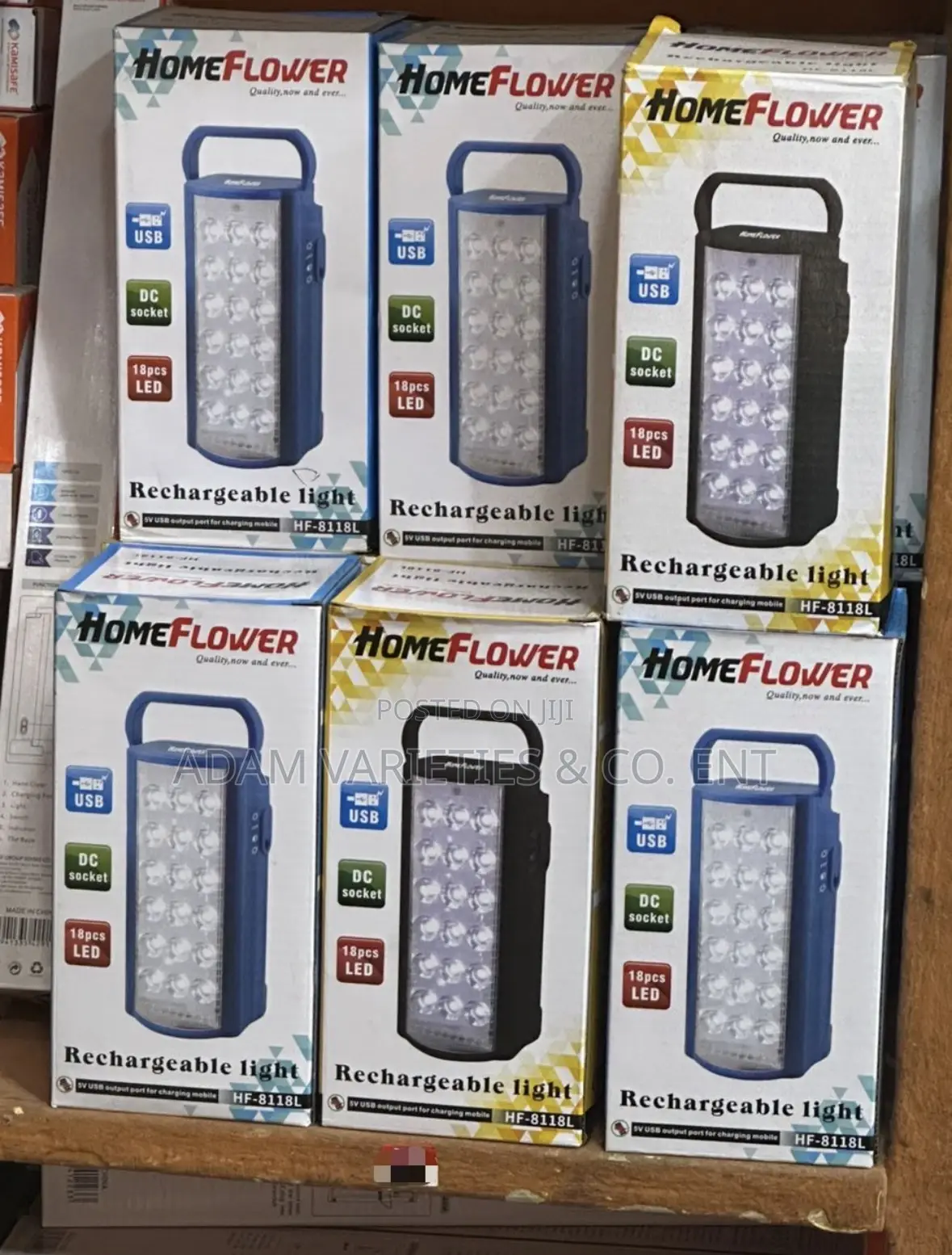 Homeflower Hf-8118l Rechargeable Led Lantern