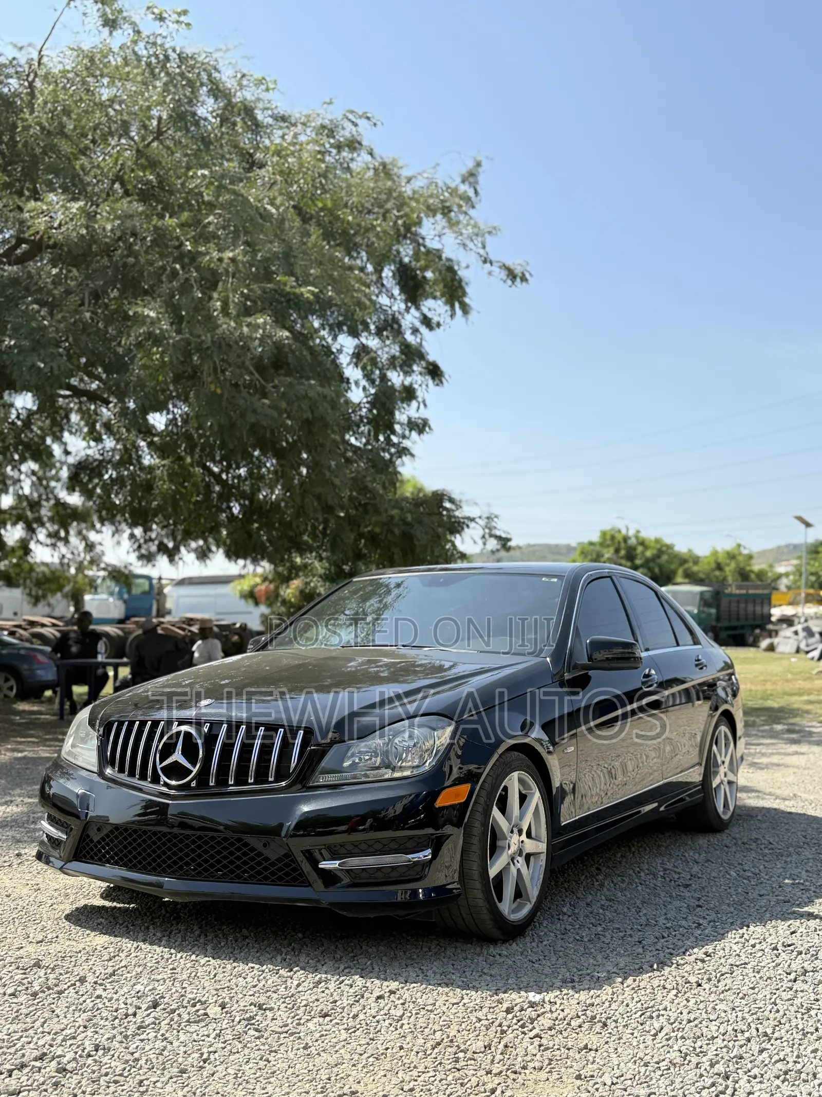 Mercedes-Benz C250 2012 Black