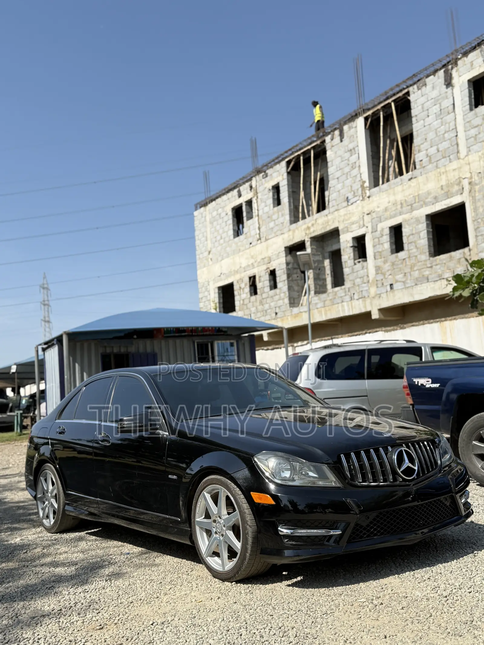 Mercedes-Benz C250 2012 Black