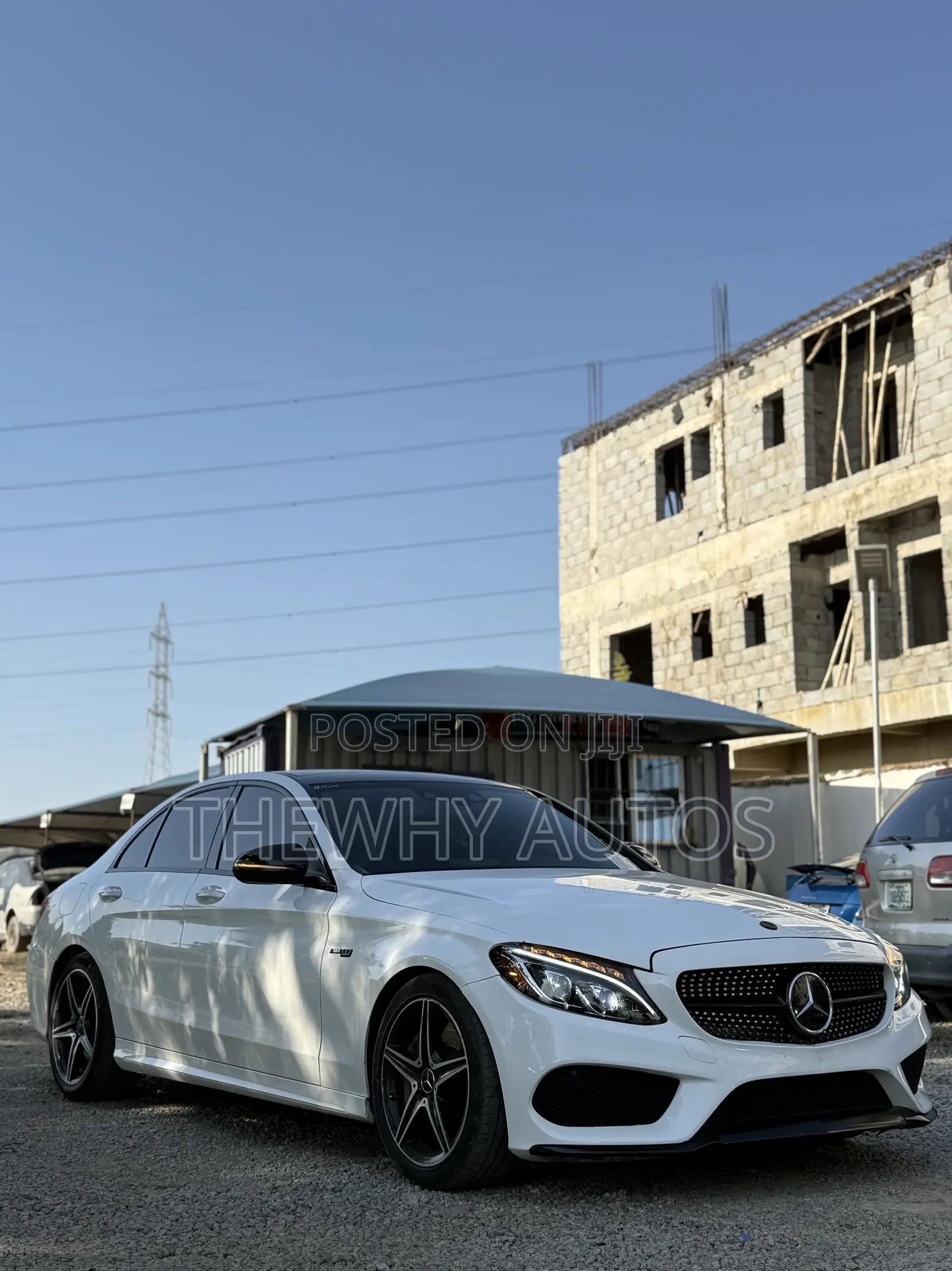 Mercedes-Benz C450 2016 White