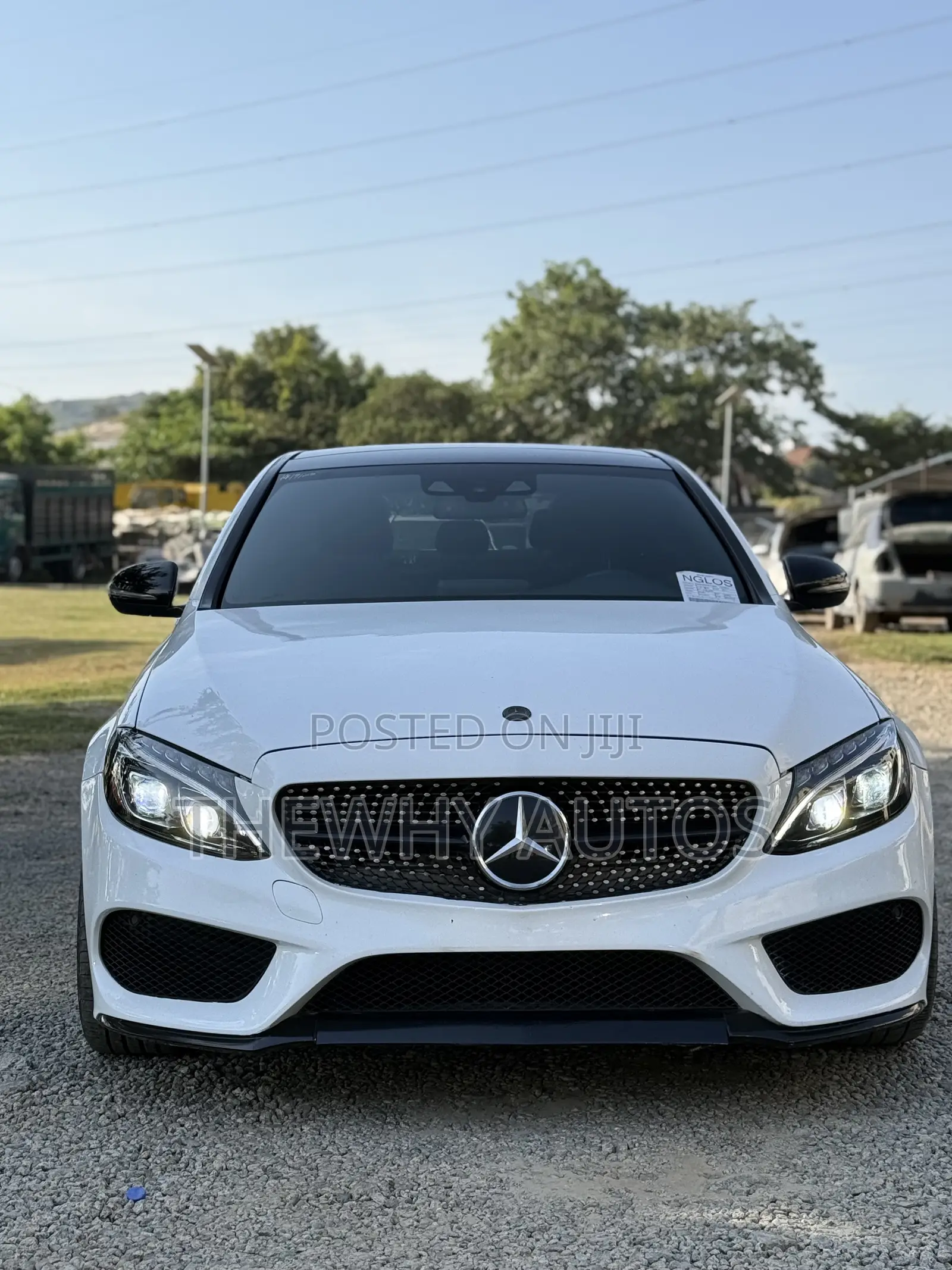 Mercedes-Benz C450 2016 White