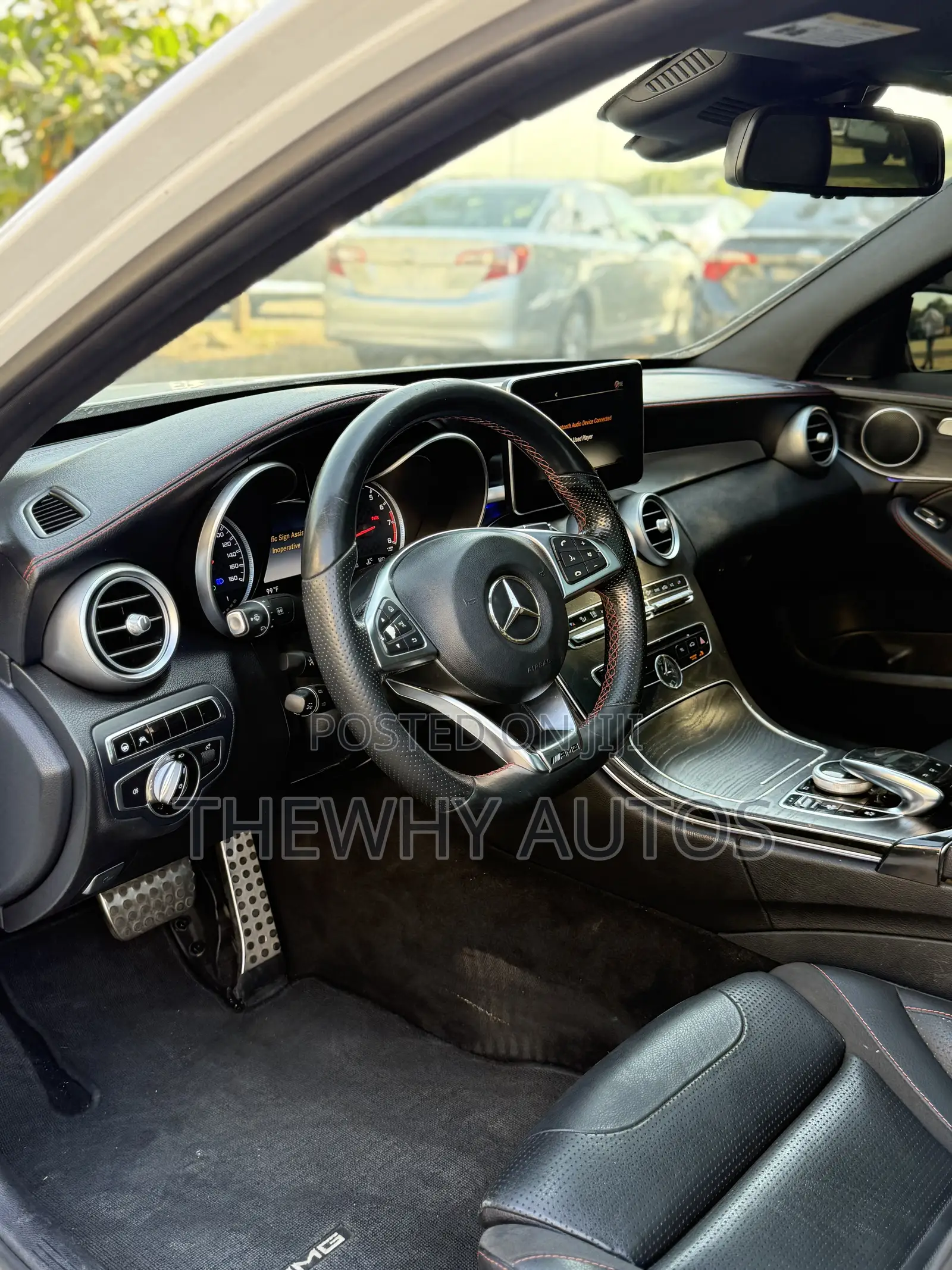 Mercedes-Benz C450 2016 White