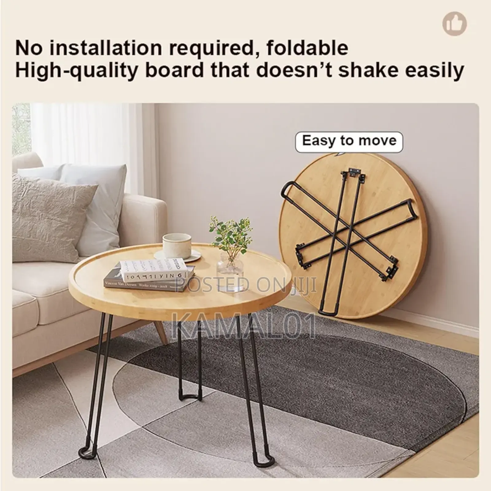 Small Foldable Coffee Table