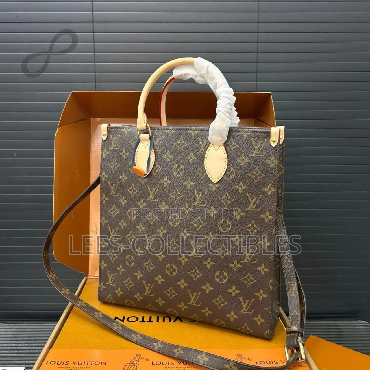 Louis Vuitton Sac Plate Tote Bag