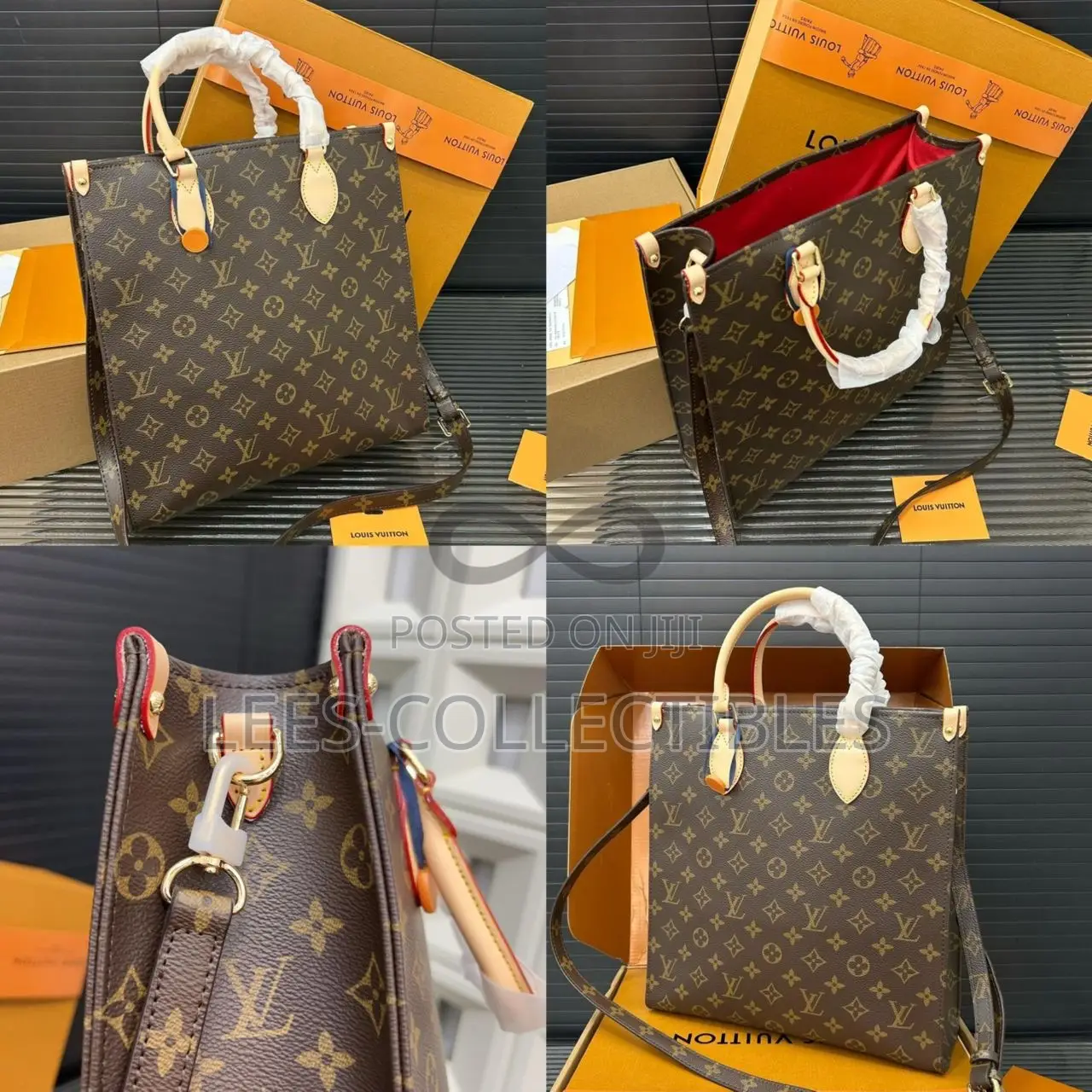 Louis Vuitton Sac Plate Tote Bag