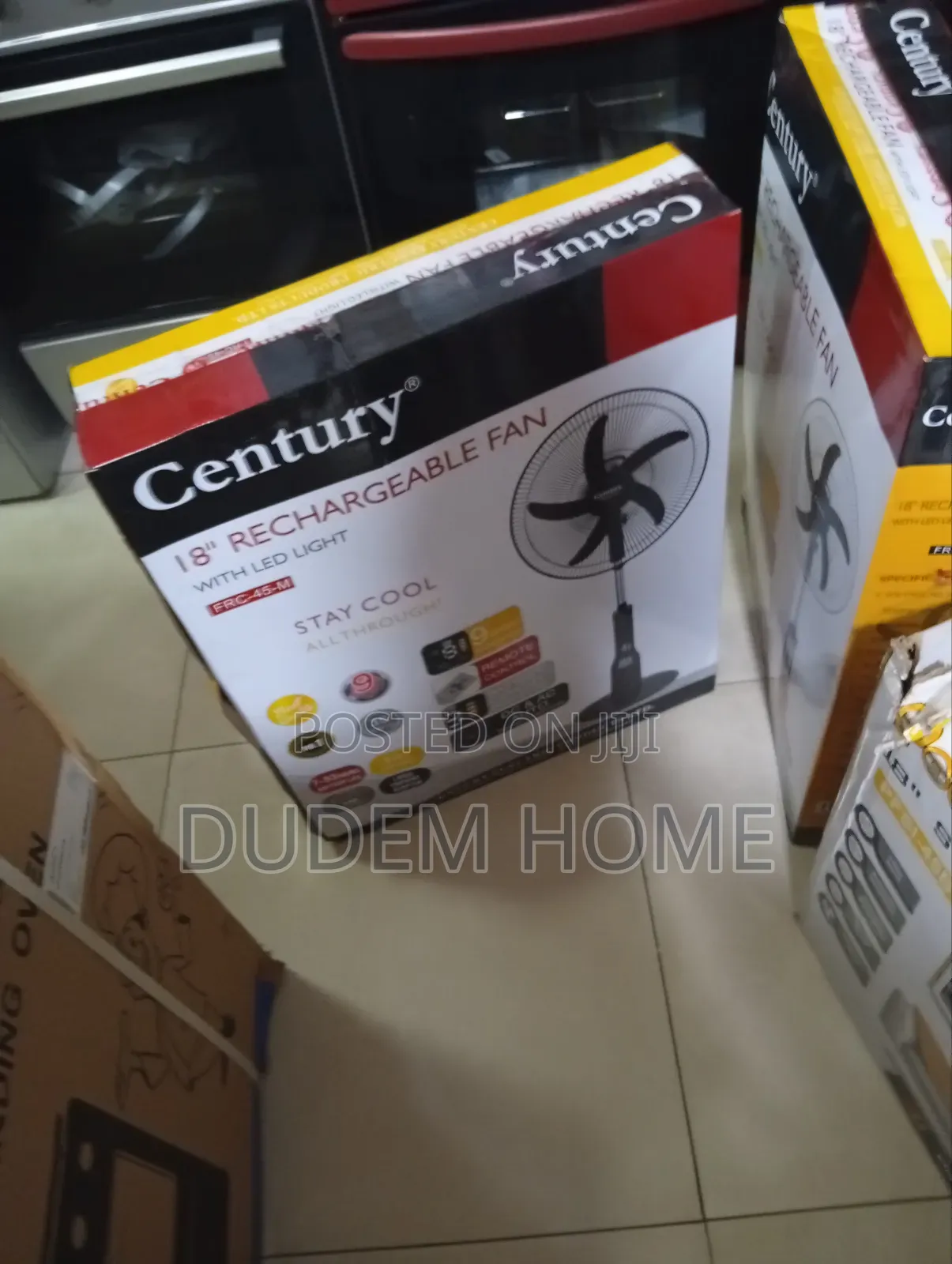 Century Rechargeable Fan 18 Inches