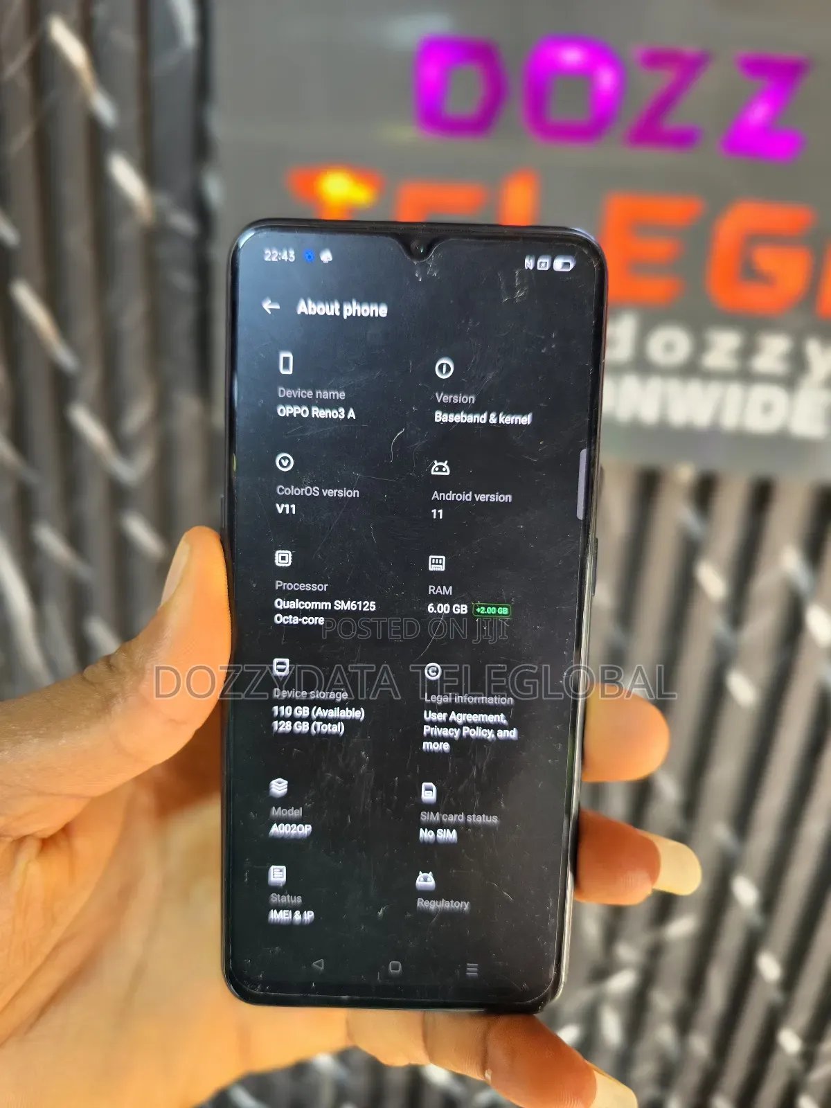 Oppo Reno 3 128 GB Black