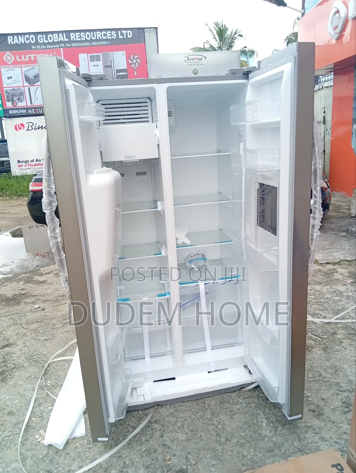 Midea Inverter Side by Side Refrigerator