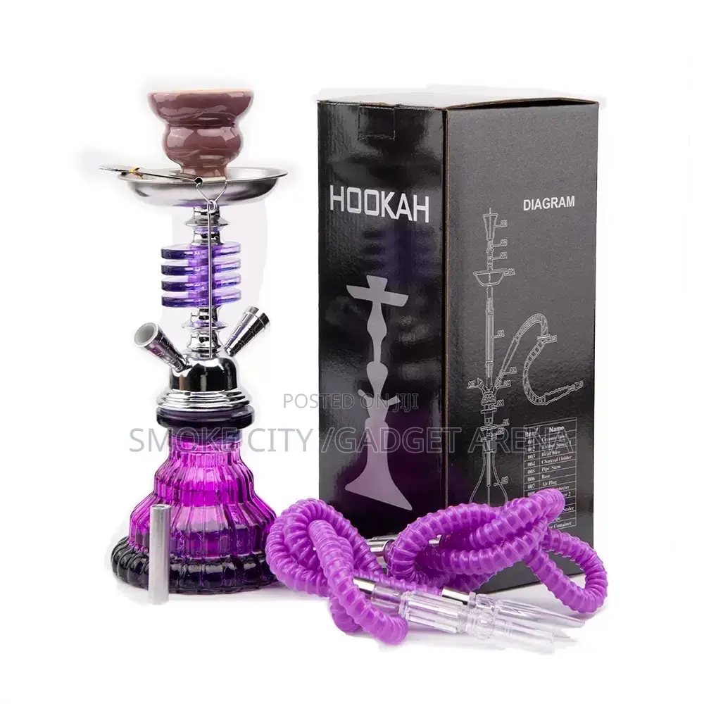 Lovely Double Hose Hookah Shisha Pot Available Now as Seen Here