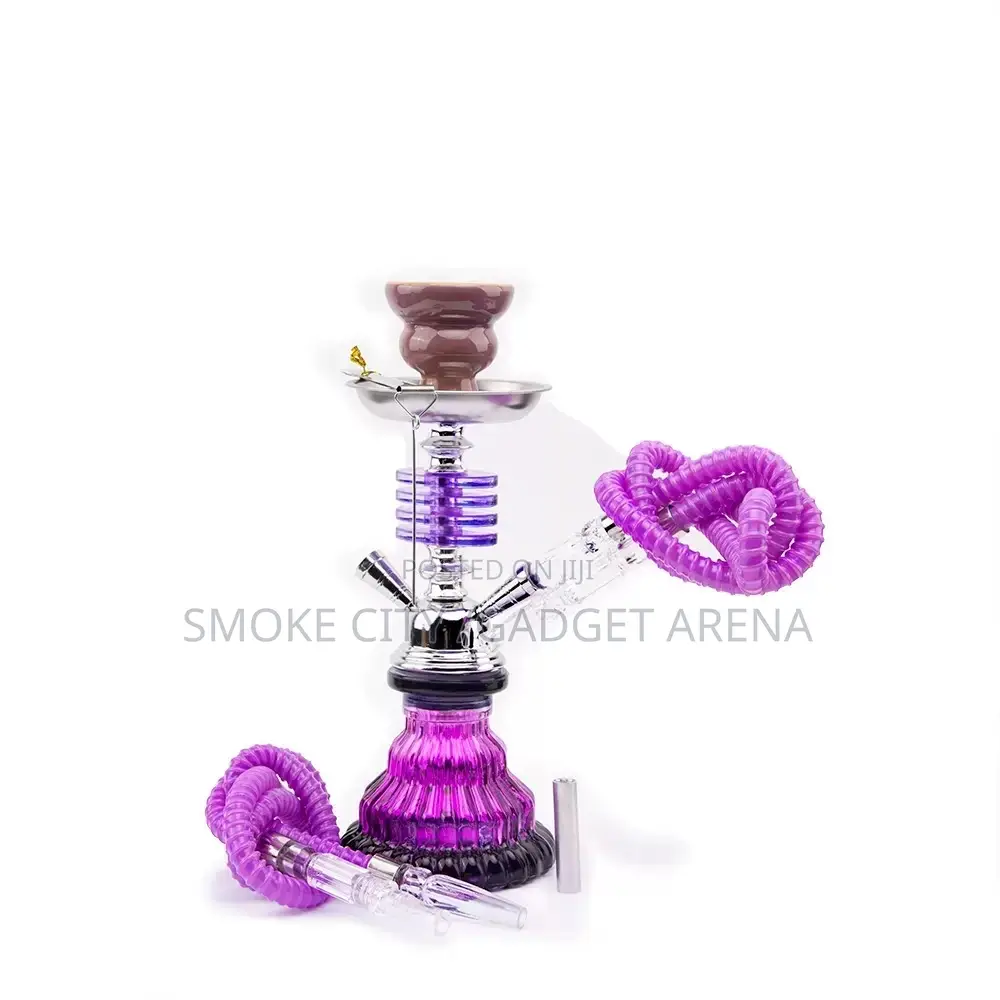 Lovely Double Hose Hookah Shisha Pot Available Now as Seen Here