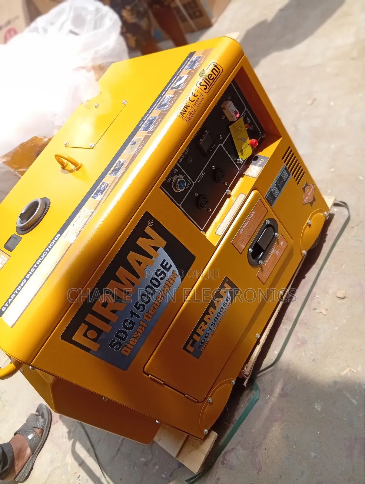 This Is an Original Firman 12kva Soundproof