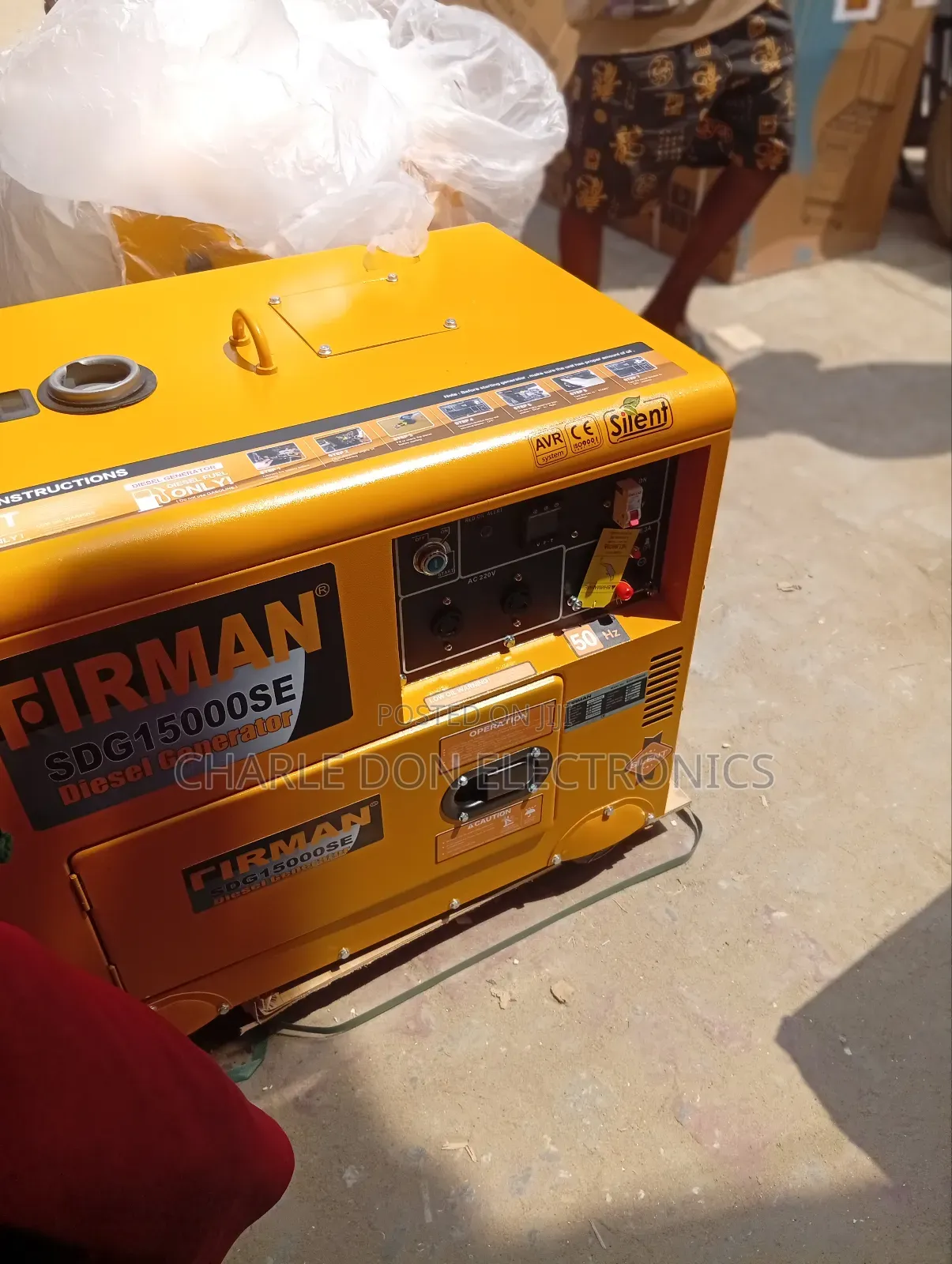 This Is an Original Firman 12kva Soundproof